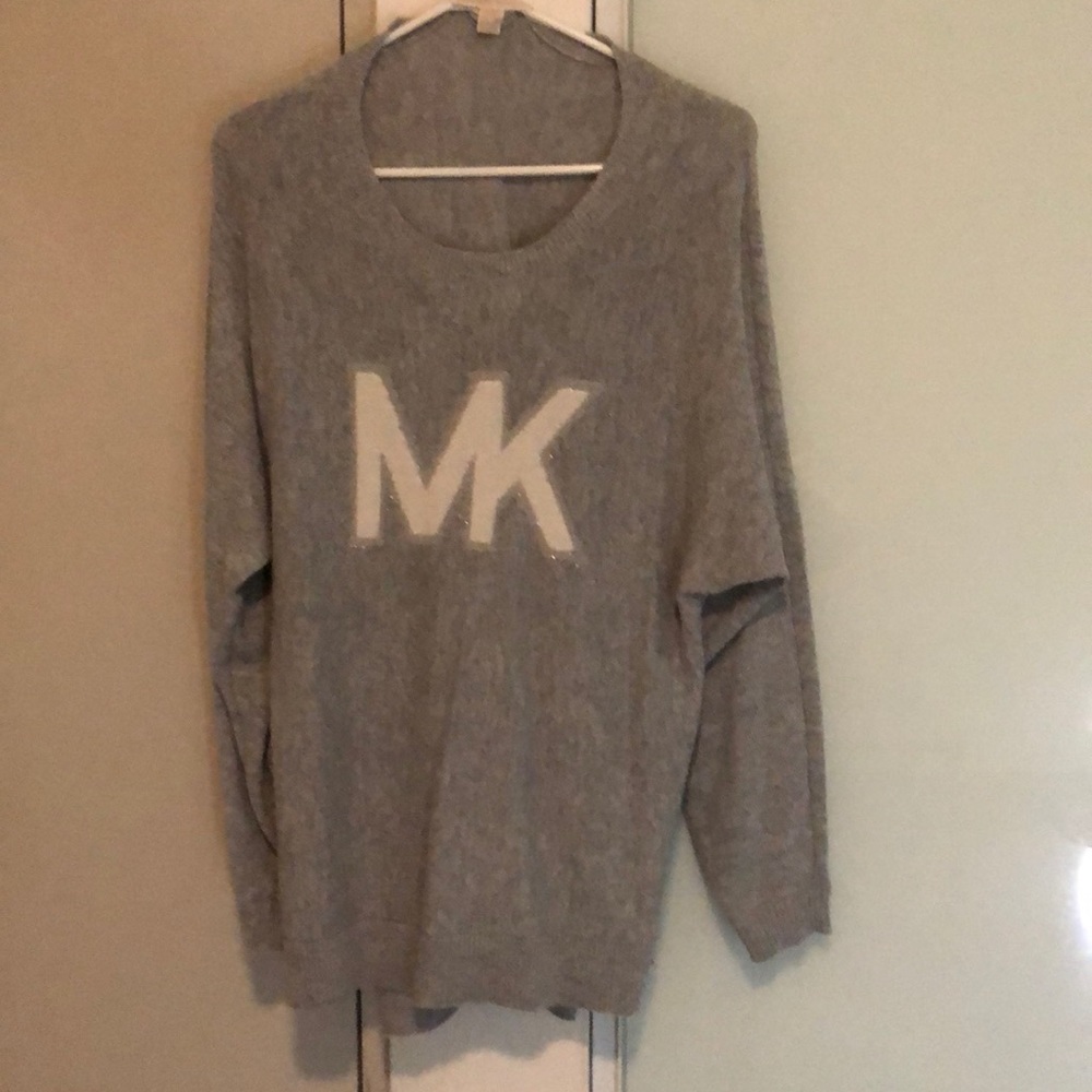 Beautiful Gray Sweater By MK